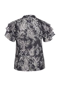 Kaffe Curve LECTRA - Camicetta - black turtledove paisley