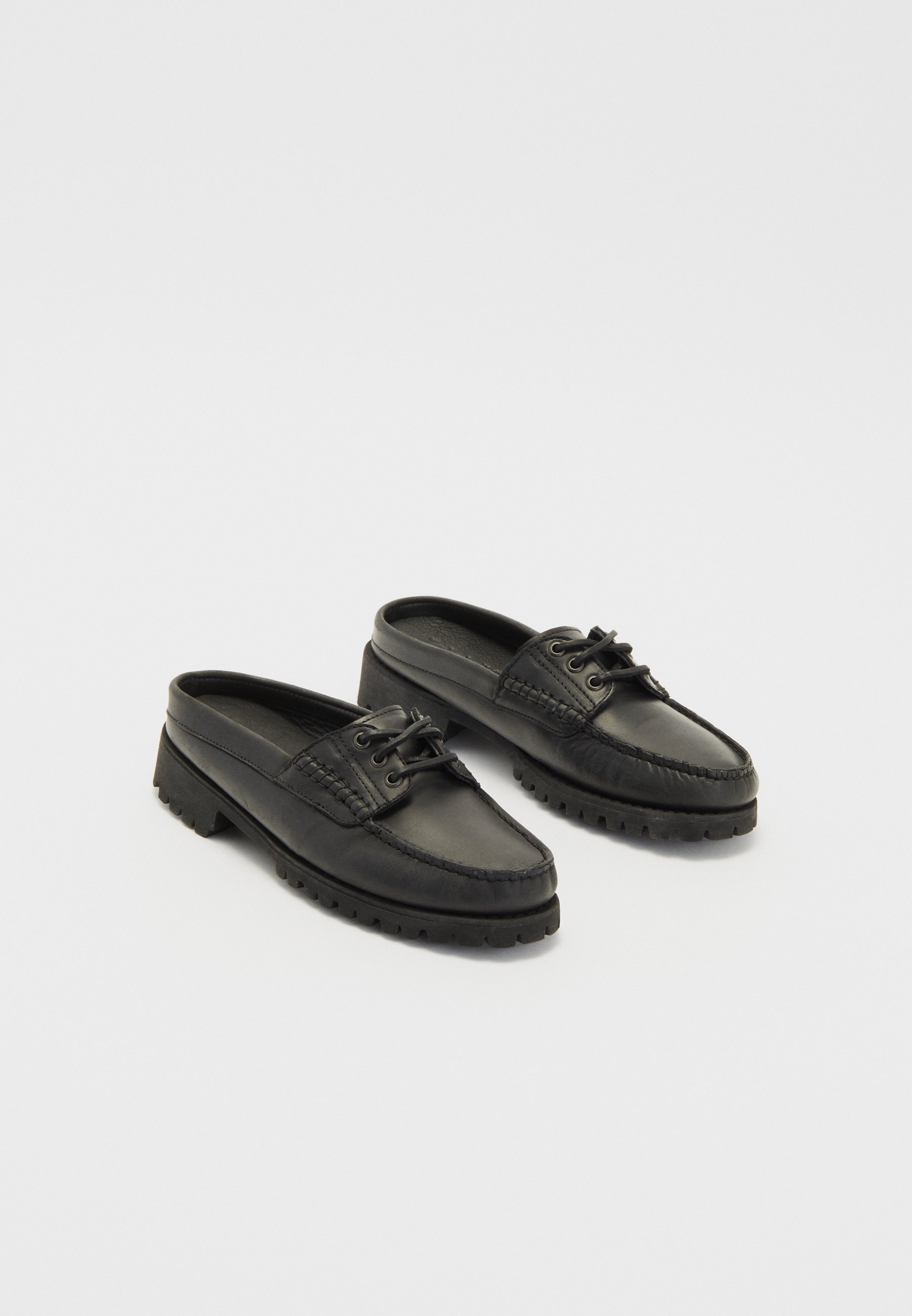 ★TIMBERLAND★ LEATHER VIBRAM MULE timberland-mule-shoe-vibram-