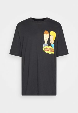 Print T-shirt - black