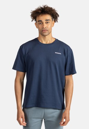 WATERFALL - Print T-shirt - dark navy