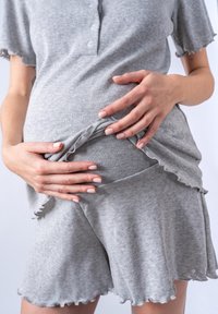 Cool Mama MATERNITY NURSING 2 IN 1 BASIC - Pyžamová sada - grey