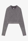 Top dugih rukava - anthracite
