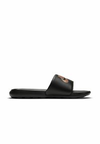 Nike Sportswear VICTORI ONE SLIDE - Papucsszandálok - black/mtlc red bronze-black