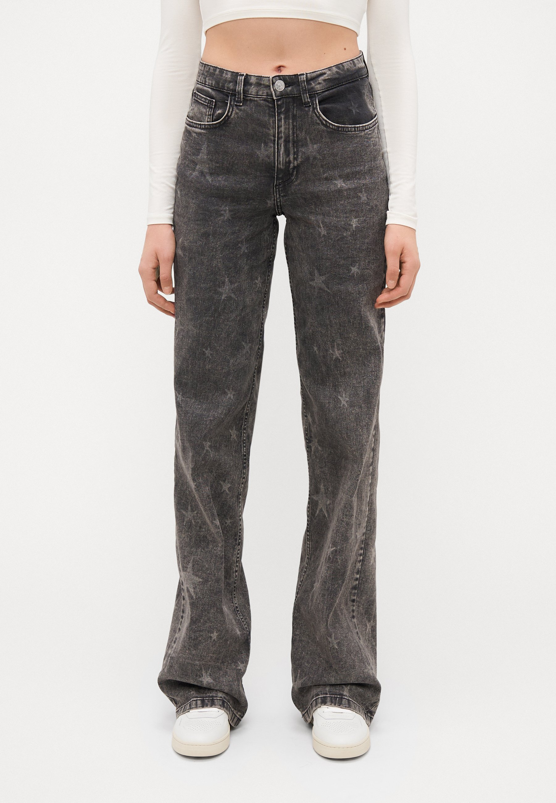 Tuta Trapstar OATSBAS Y2K Beggy Jeans Da Uomo In Denim Pantaloni
