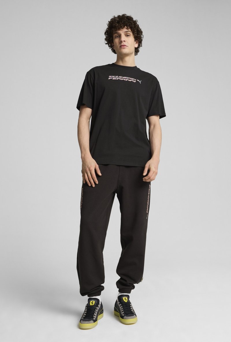 Puma SCUDERIA FERRARI RACE STATEMENT - Apdrukāts T-krekls - black