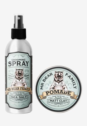 KIT - GROOMING SPRAY & POMADE - Zestaw do włosów