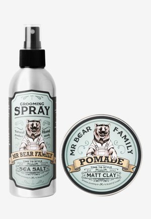 Mr Bear Family KIT - GROOMING SPRAY & POMADE - Hair Set - springwood
