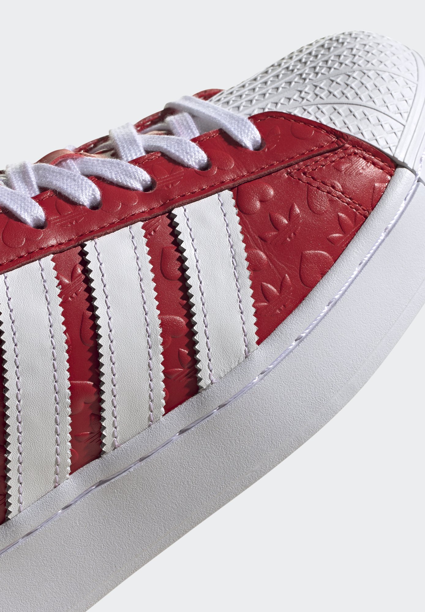 Adidas Superstar Bold W (Scarlet/ Core Black/ Cloud White) – Burn Rubber