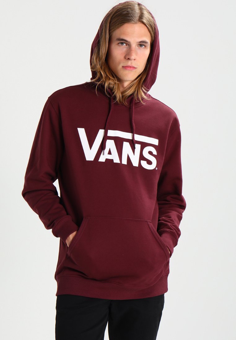 Vans - Hoodie - bordeaux/white, Forstørre