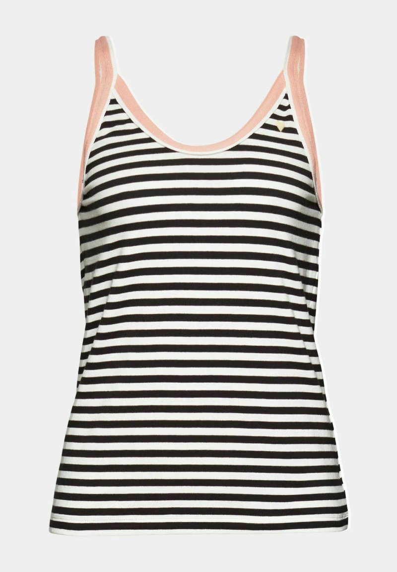 Damen T-Shirts | Esprit MIT STREIFEN Top black/schwarz - DO34436 Damen T-Shirts | Esprit MIT STREIFEN Top black/schwarz - DO34436
