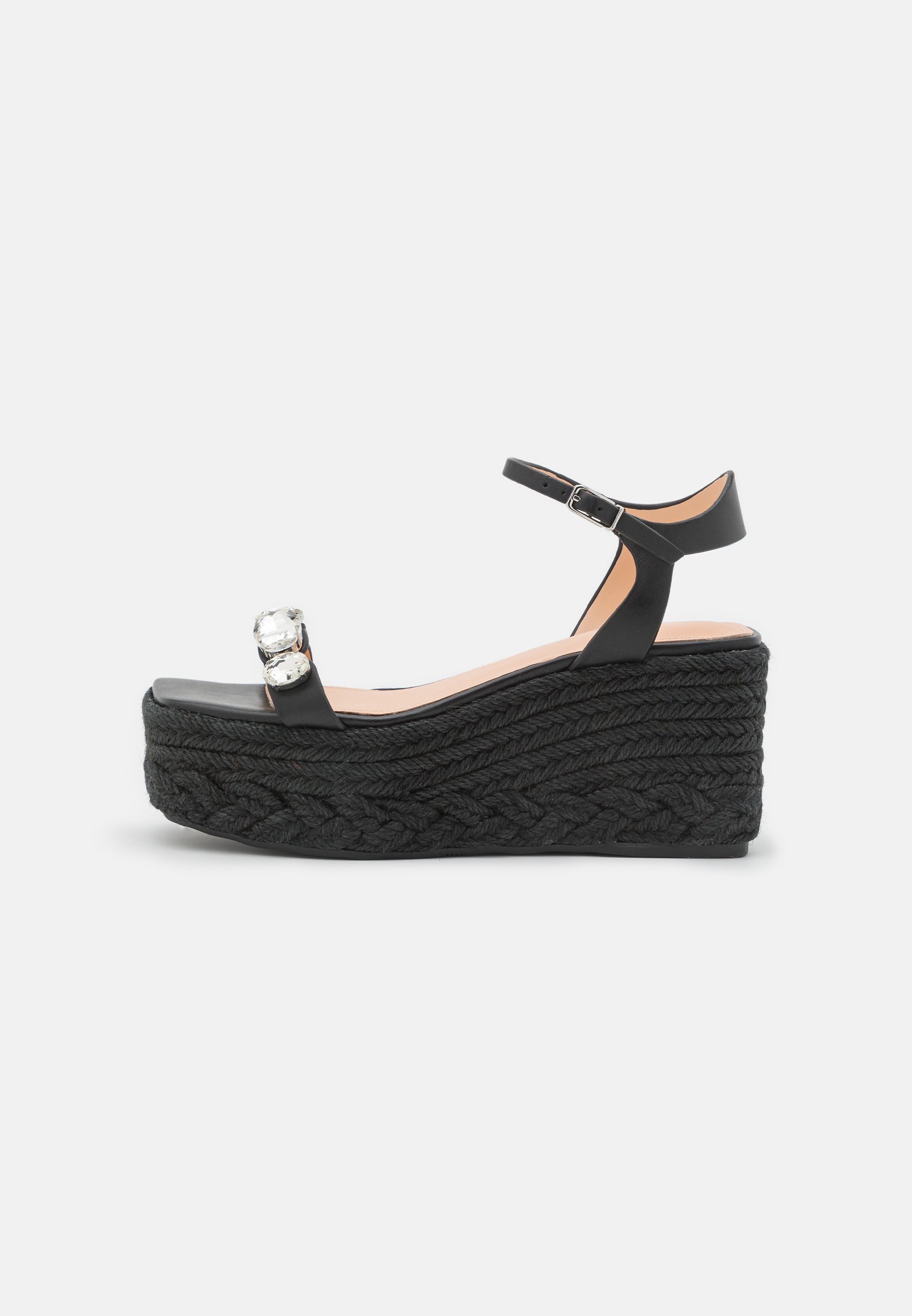 Guess OSIA - Sandali con plateau - black/nero - Zalando.it
