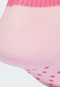 adidas Performance ANTI-SLIP 2 PACK - Športové ponožky - clear pink medium grey heather
