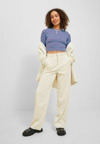 JJXX JXFELINE STR STRIPE JRS - Pikkade varrukatega topp - aquarius