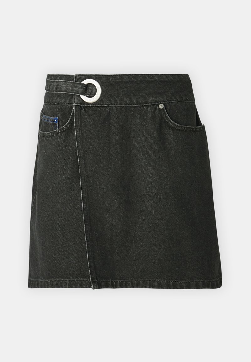 Karl Lagerfeld Jeans Minirok zwart denim/blackdenim Karl Lagerfeld Jeans Minirok zwart denim/blackdenim