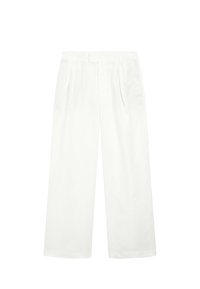TRIPLE DARTED - Stoffhose - white