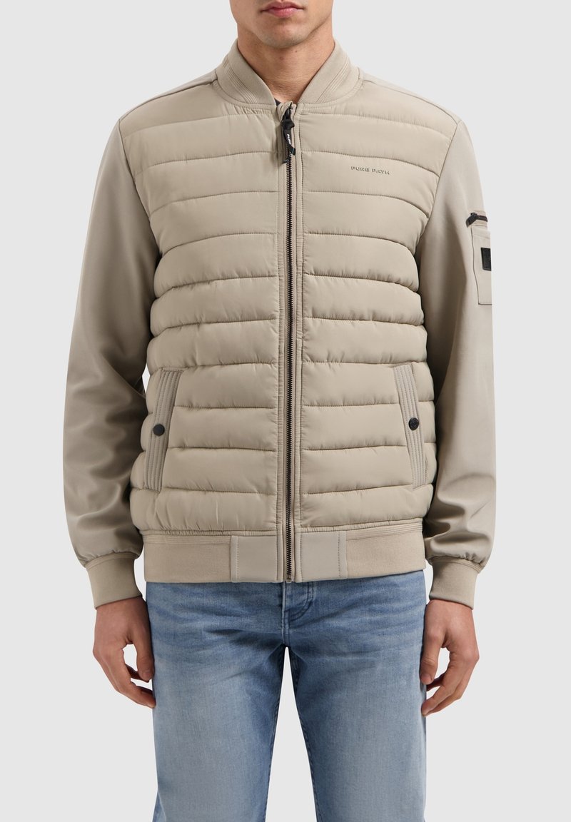 Pure Path REGULAR FIT PADDED  - Bomberjacks - sand