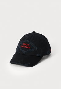DISTRESSED SNAKE BASEBALL UNISEX - Cap - anthracite black