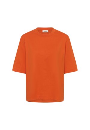 Soaked in Luxury, SLJINA BASIC - T-shirt basic - pureed pumpkin