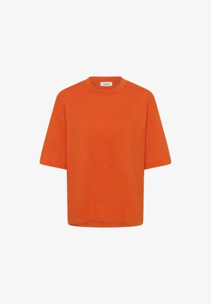 Soaked in Luxury, SLJINA BASIC - T-shirt basic - pureed pumpkin