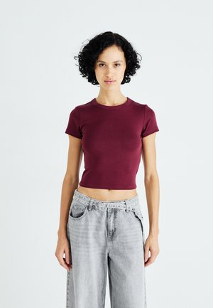 BASIC TIGHT - T-shirt basique - tawny port