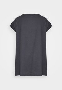Noisy May NMMATHILDE LONG - T-shirt estampada - obsidian