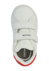 Geox ECLYPER LEA - Scarpe primi passi - white red