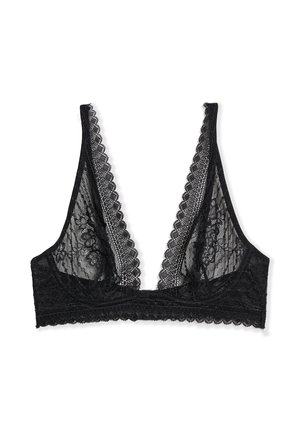 Etam, PANAMA - Balconette bra - black