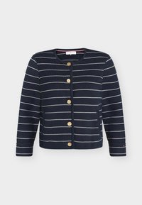 Επιλέχθηκε, fine stripe dark night navy / ivory