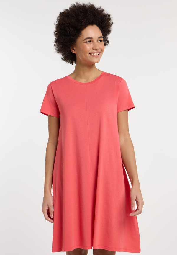 CHICKIE  - Jerseykleid - coral