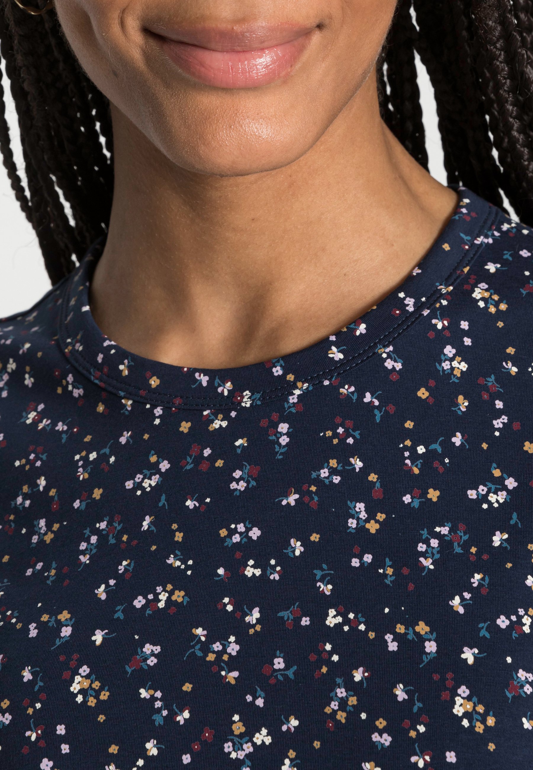 Women Long sleeved top - navy Women Long sleeved top - navy