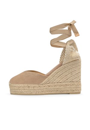 Castañer CHIARA - Obuv na vysokom opätku - sand