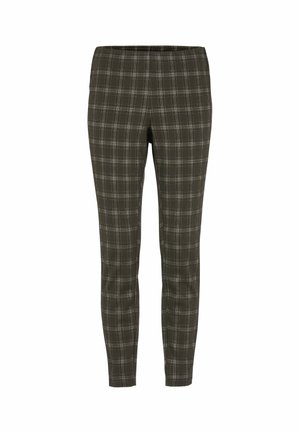 Cellbes of Sweden, JACQUARD PATTERNED LEGGINGS - Leggings - brown checked