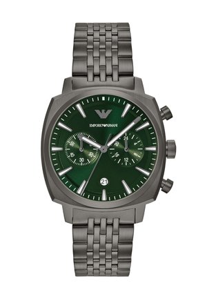 EMPORIO ARMANI MEN TRADITIONAL WATCHES CARLO - Watch - gunmetal