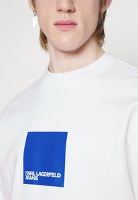 Karl Lagerfeld Jeans SWEATSHIRT - Sportska majica - white
