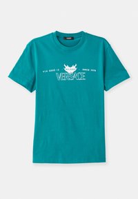 COMPACT LOGO  - Trükipildiga T-särk - dark sea green