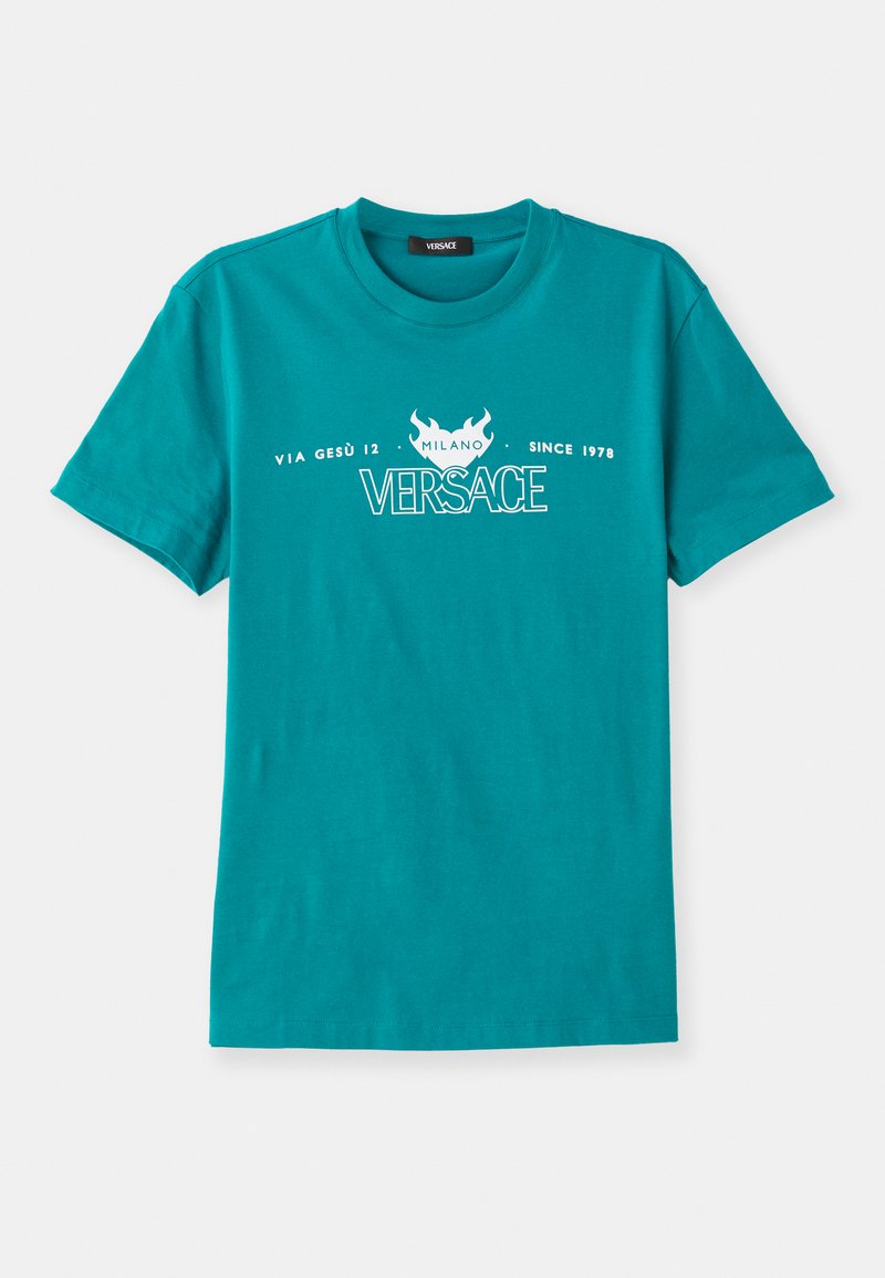 Versace T-shirt print groen