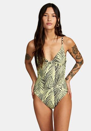 RVCA PALMS - Traje de baño - dust yellow