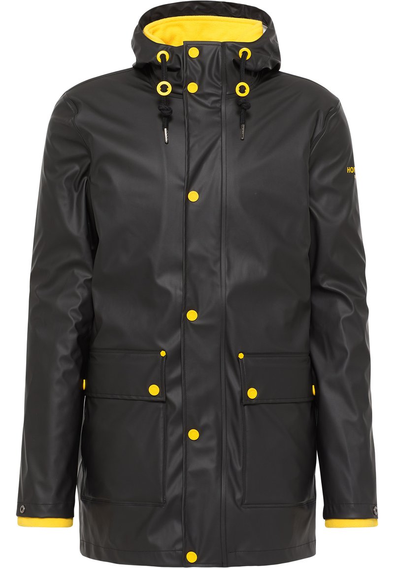 Homebase Fleecejas gemêleerd zwart