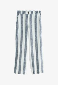 Non sélectionné, blue ecru stripe