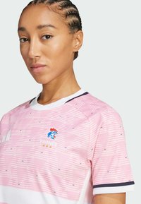 adidas Performance FRANCE HANDBALL REPLICA - Camiseta deportiva - pink spark