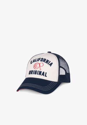 Ocean Pacific, OCEAN PACIFIC KAPPE BAILING UNISEX - Cap - ecru navy red