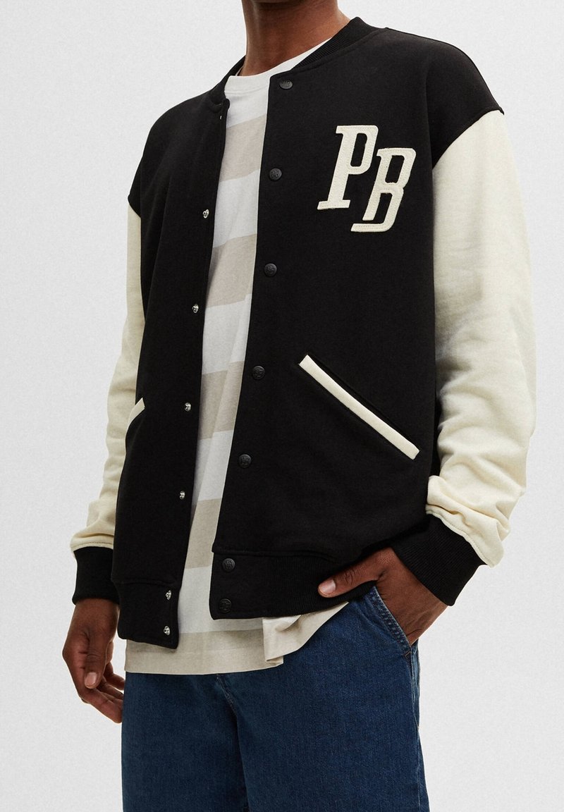 PULL&BEAR Giubbotto Bomber - mottled black