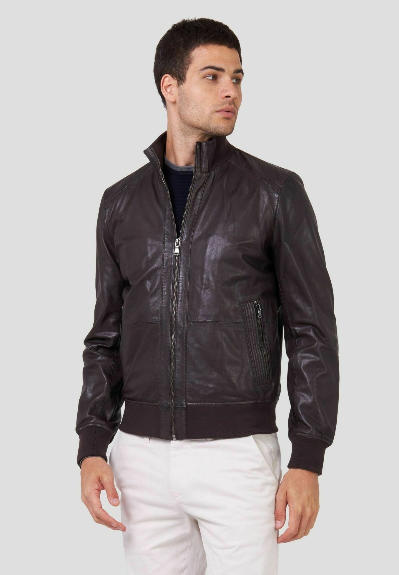 giubbotti in pelle per uomo conbipel