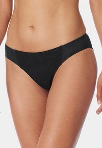 Schiesser 2-PACK AIR BLICKDICHTE - Slip - schwarz weiss
