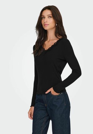 JDY BLUSE JDYETOILE BLUSE - Blouse - black