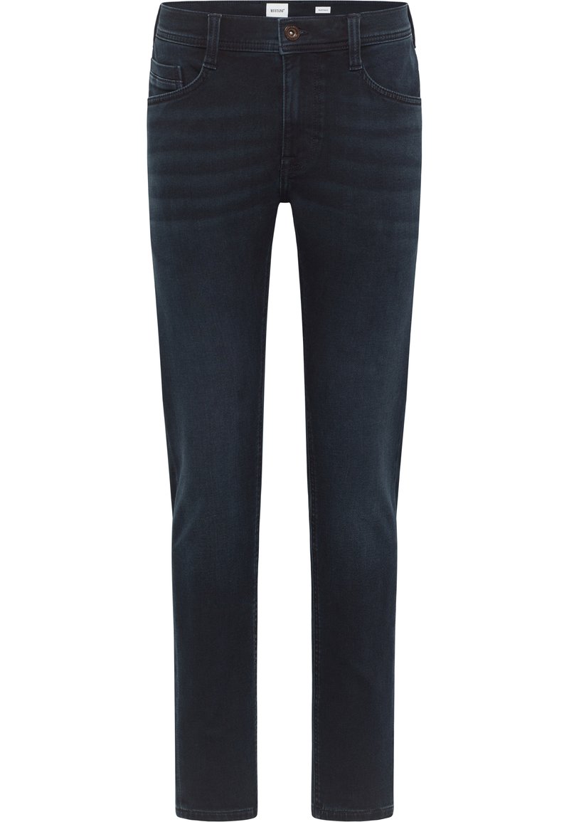 mustang Slim fit jeans donkerblauw mustang Slim fit jeans donkerblauw