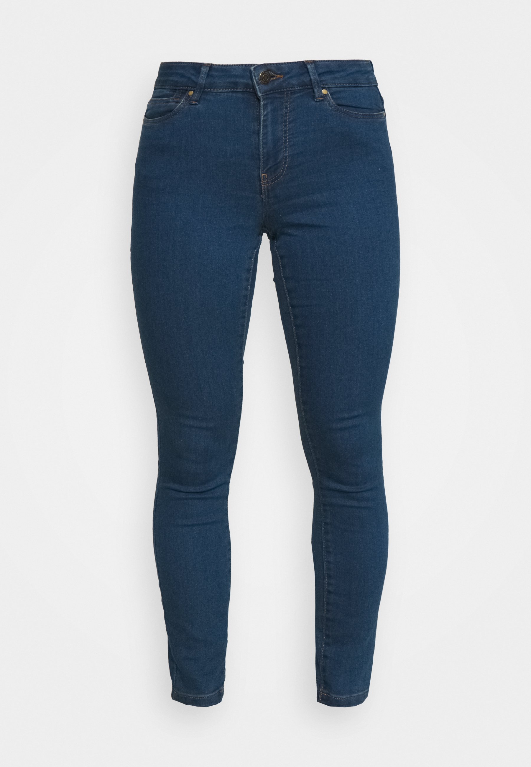 Vero Moda Petite VMJUDY - Aptempti džinsai - medium blue denim/mėlynų  džinsų - Zalando.lt