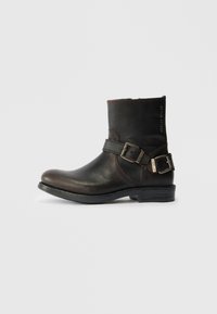 PACK WENSTER - Cowboy/biker ankle boot - brown