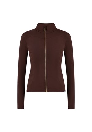 Smilodox BASIC FULL ZIP ADELYNN - Trainingsvest - braun