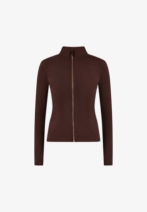 Smilodox BASIC FULL ZIP ADELYNN - Trainingsvest - braun